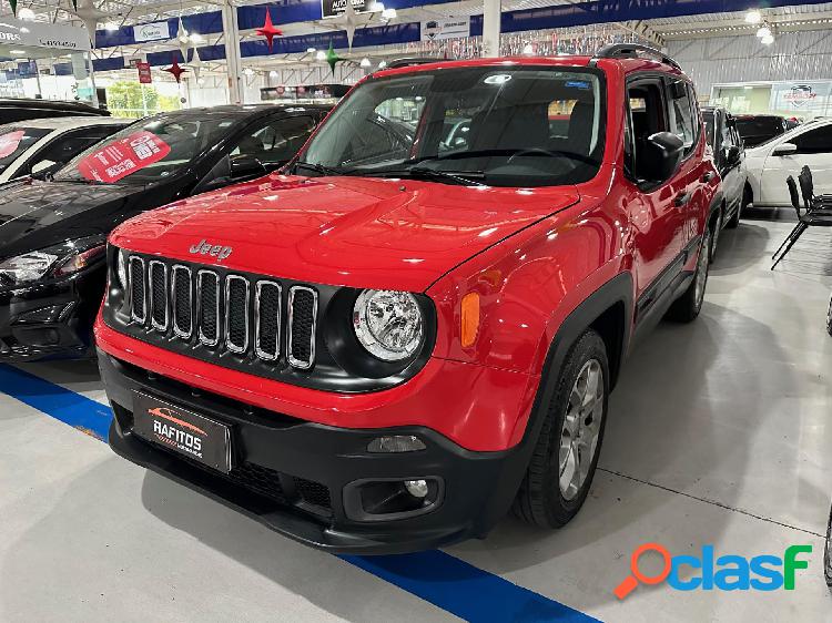 JEEP RENEGADE SPORT 1.8 4X2 FLEX 16V AUT. VERMELHO 2018 1.8