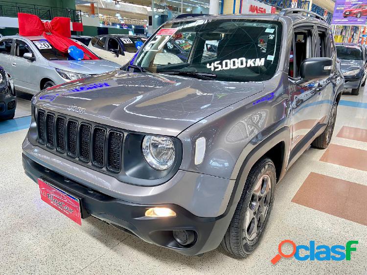 JEEP RENEGADE1.8 4X2 FLEX 16V AUT. CINZA 2021 1,8 FLEX