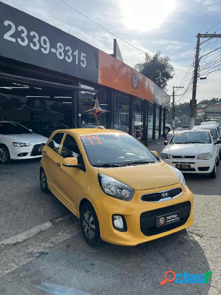 KIA PICANTO EX 1.11.0 1.0 FLEX AUT. AMARELO 2017 1.0 FLEX