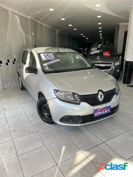 RENAULT SANDERO AUTHENTIQUE HI-POWER 1.0 16V 5P PRATA 2016