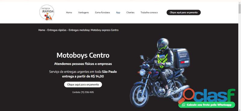 Serviços de motoboy