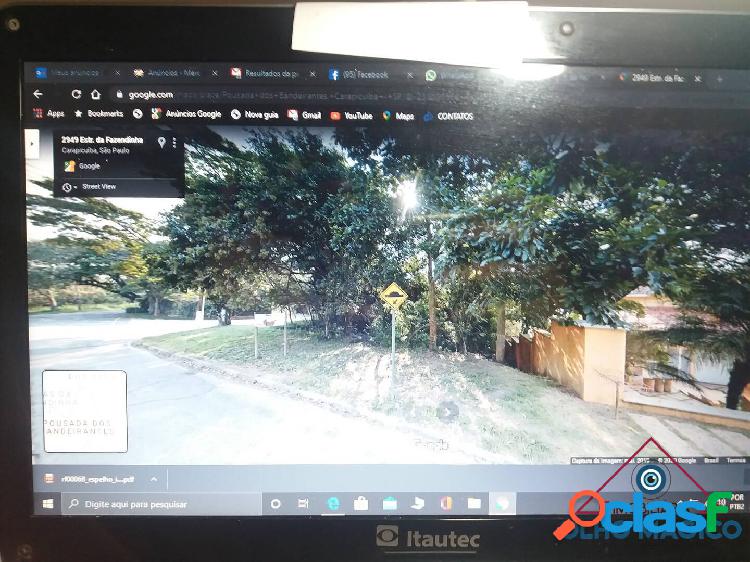 Terreno Estrada da Fazendinha - 748 m². Aceita Permuta