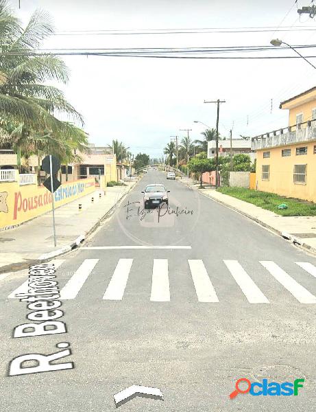 Terreno Rua Asfaltada 250 m da Beira Mar