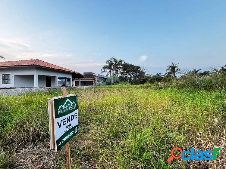 Terreno aterrado com 325,00m², à venda em Balneário Barra