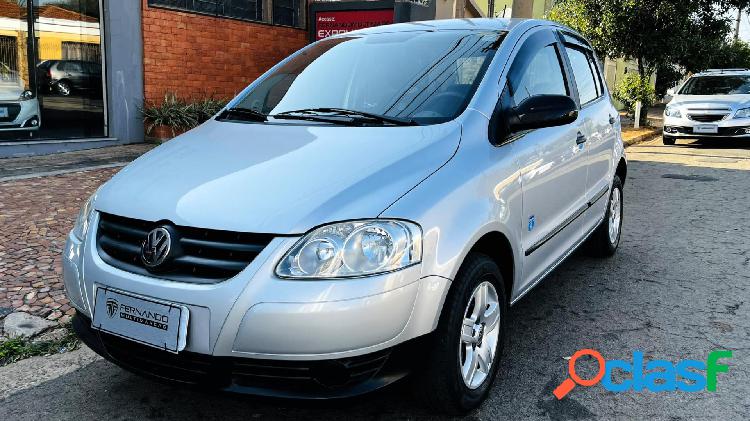 VOLKSWAGEN FOX ROUTE 1.0 MI TOTAL FLEX 8V 5P PRATA 2008 1.0