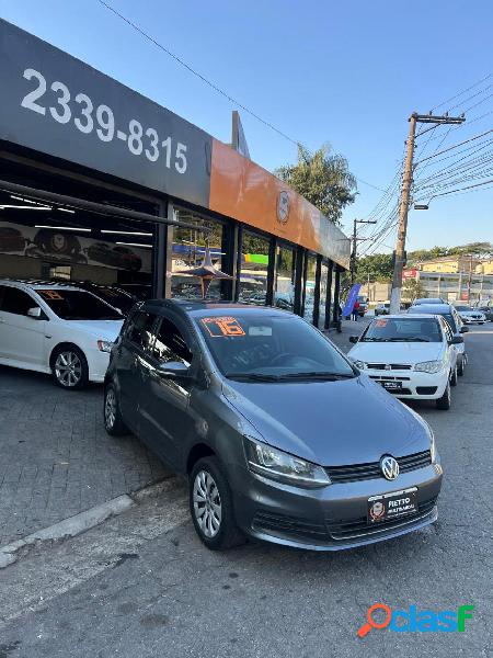 VOLKSWAGEN FOX TRENDLINE 1.0 FLEX 12V 5P CINZA 2016 1.0 FLEX