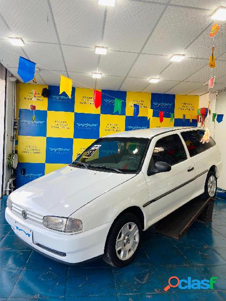 VOLKSWAGEN PARATI CL 1.8 MI 2P E 4P BRANCO 1997 1.8 GASOLINA