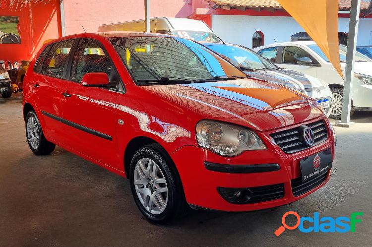 VOLKSWAGEN POLO 1.6 MIS.OURO 1.6 MI TOT.FLEX 8V 5P VERMELHO