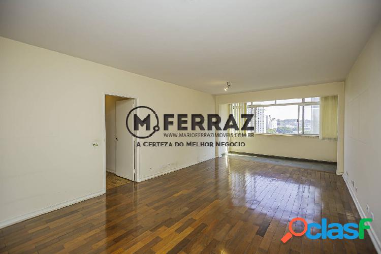 Apartamento 136m², 3 quartos próximo ao clube Pinheiros e