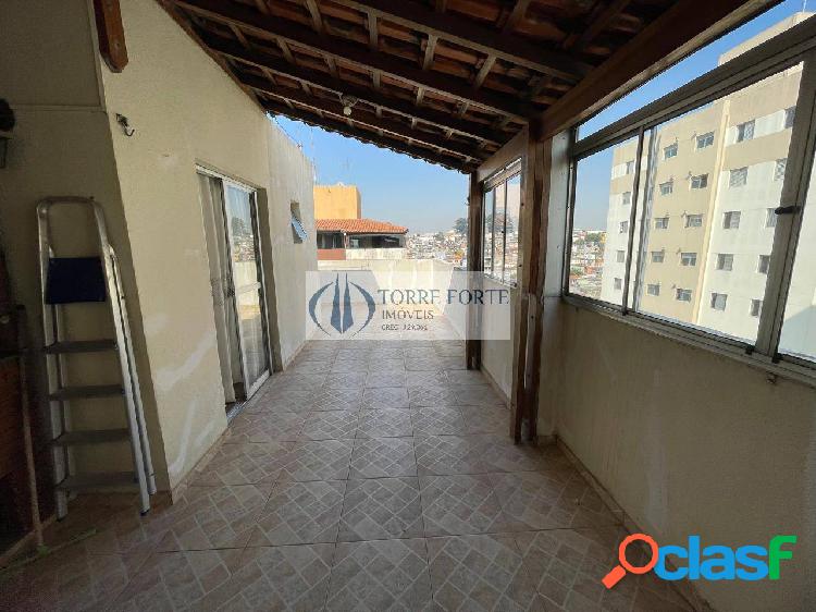 Apartamento Cobertura duplex, 106 m2, 3 quartos, 1 suíte,