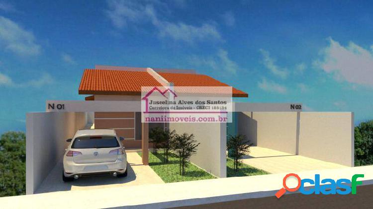 CASA COM 3 DORMITÓRIOS, 80M², GOLFINHOS - CARAGUATATUBA -