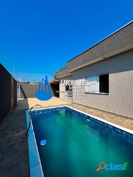 CASA NOVA 2 DORMITORIOS PISCINA FINANCIAMENTO JARDIM AMERICA