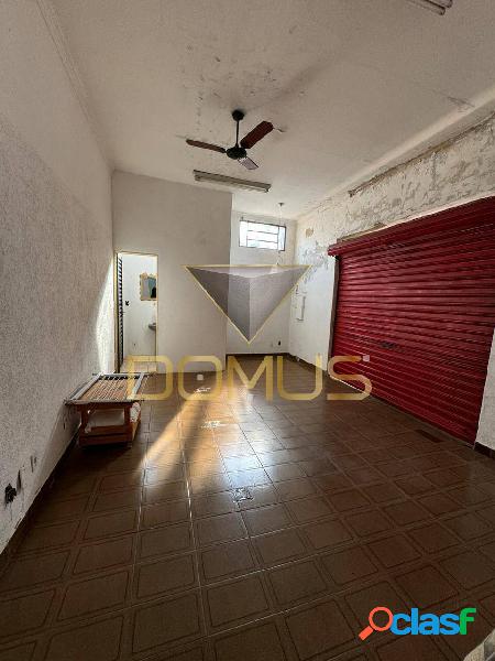 Casa comercial com 2 salões Av Mogiana