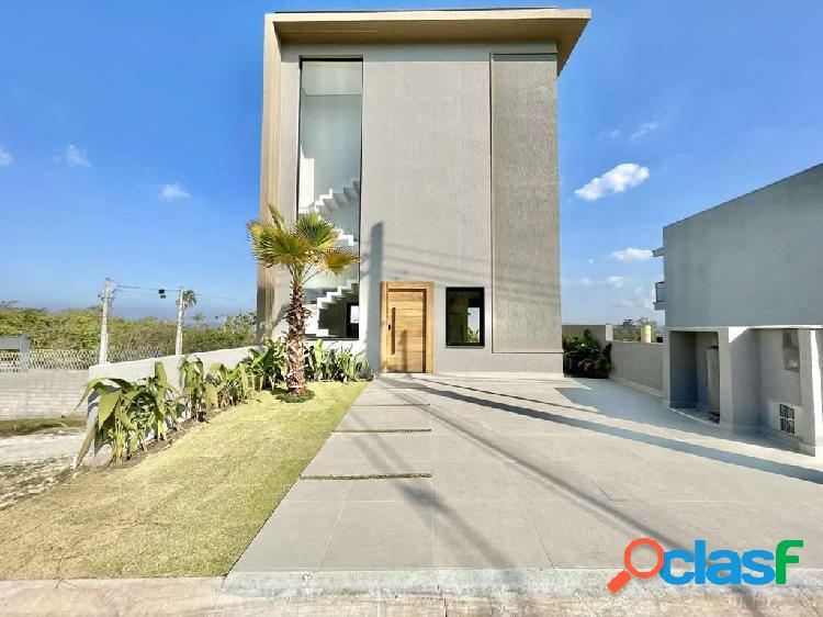 Casa moderna com fachada imponente