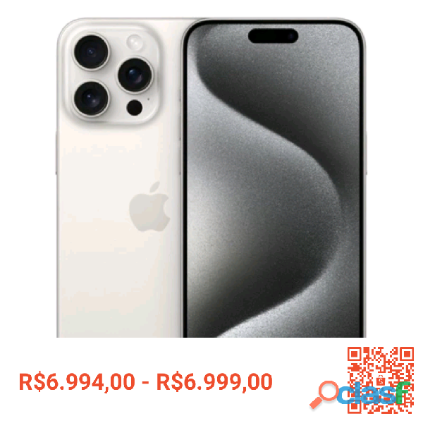 Dê uma olhada em iPhone 15 Pro max 256gb original lacrado 1