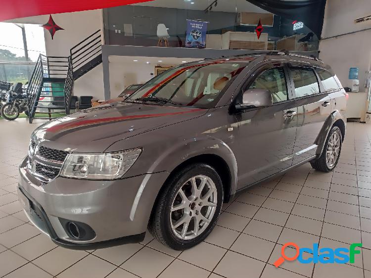 DODGE JOURNEY RT 3.6 V6 AUT. CINZA 2012 3.6 GASOLINA