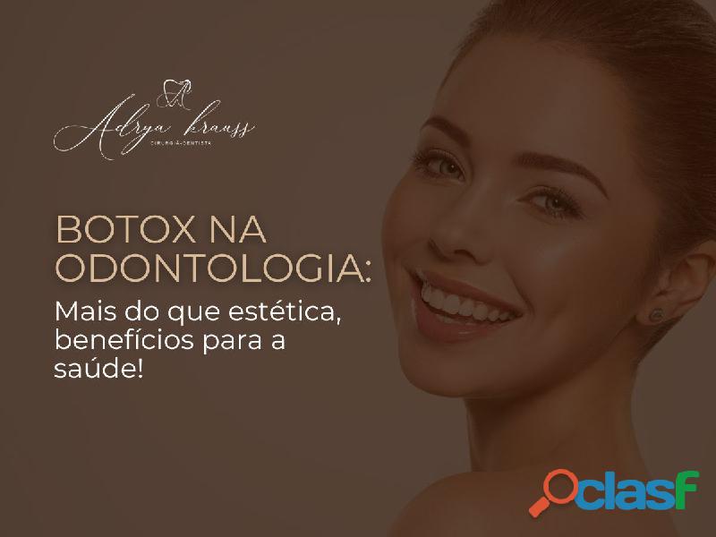 Dra. Adrya Krauss | Dentista | Botox | Lentes em Resina | Em