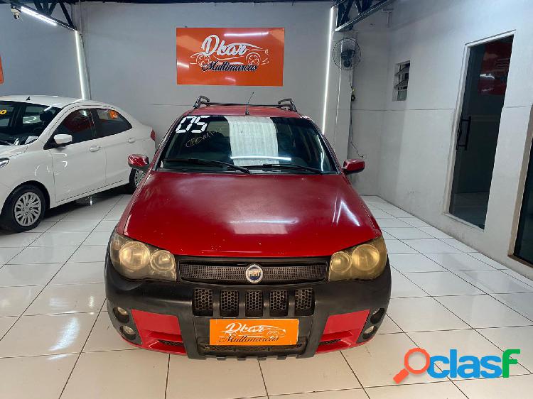 FIAT FIAT PALIO WK ADVEN FLEX 1.8 VERMELHO 2005 1.8 FLEX