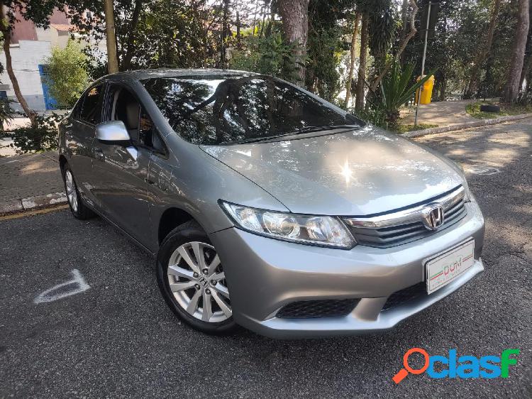 HONDA CIVIC SEDAN LXS 1.81.8 FLEX 16V MEC. 4P CINZA 2013 1.8