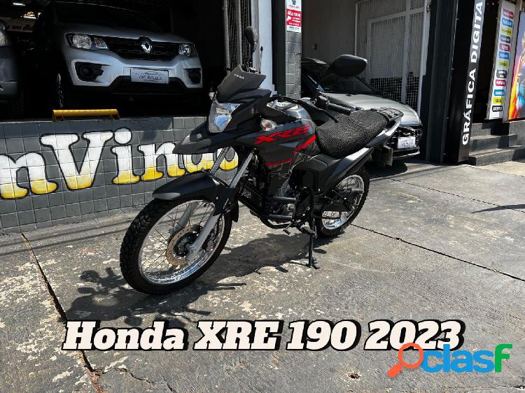 HONDA XRE 190 FLEX CINZA 2023 190 FLEX