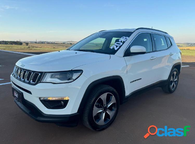 JEEP COMPASS LONGITUDE 2.0 4X2 FLEX 16V AUT. BRANCO 2018 2.0