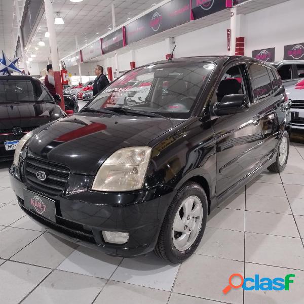 KIA PICANTO EX 1.11.0 1.0 FLEX MEC. PRETO 2008 1.0 FLEX