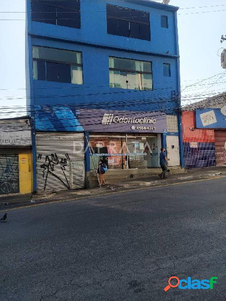 Prédio comercial no centro de Carapicuíba 750m, 7 vagas