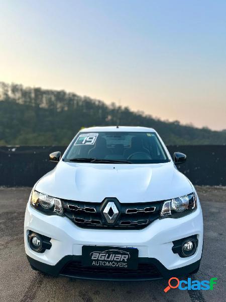 RENAULT KWID INTENSE 1.0 FLEX 12V 5P MEC. BRANCO 2019 1.0