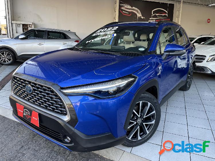 TOYOTA COROLLA CROSS XRX 1.8 16V AUT. (HIBRIDO) AZUL 2022