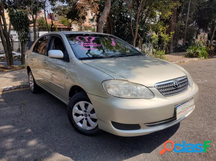 TOYOTA COROLLA XLI 1.6 16V 110CV AUT. BEGE 2007 1.6 GASOLINA