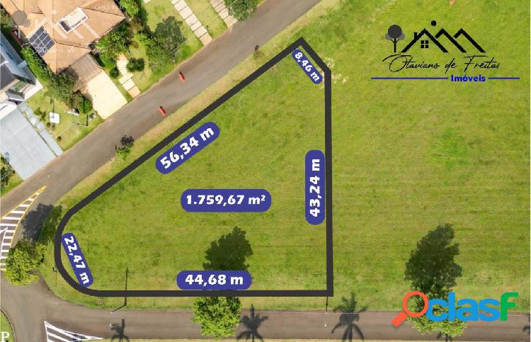 Terreno de 1760m² à venda - Portal Japy Golf Club -