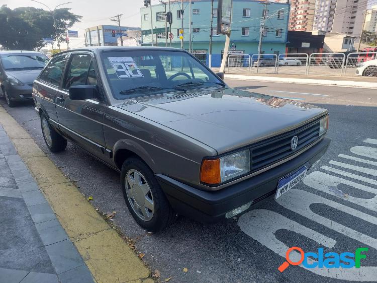 VOLKSWAGEN GOL GLI GL ATLANTA 1.8 BEGE 1990 1.8 ALCOOL