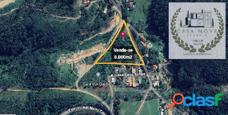 Vende-se Terreno Estratégico de 8.000m² Próximo à Raposo