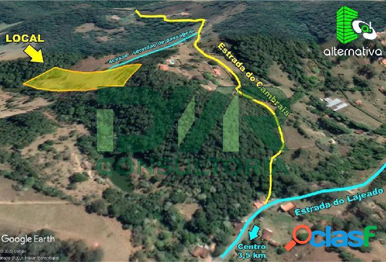 Área de Terras com 1,0 alqueire a 4,5km do centro de Sto.