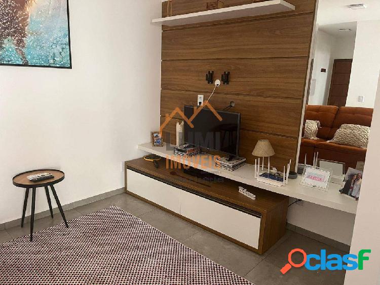 Apartamento novo mobiliado e decorado com varanda gourmet.