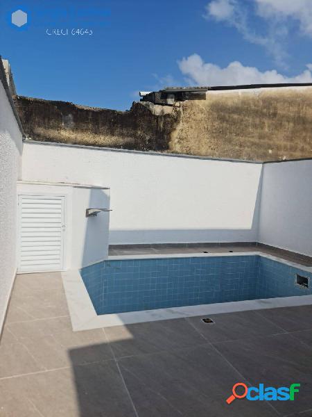 CASA NOVA 2 QUARTOS PISCINA ÓTIMO ACABAMENTO LADO PRAIA