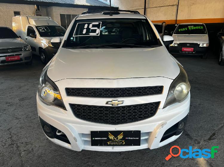 CHEVROLET MONTANA LS 1.4 ECONOFLEX 8V 2P BRANCO 2015 1.4