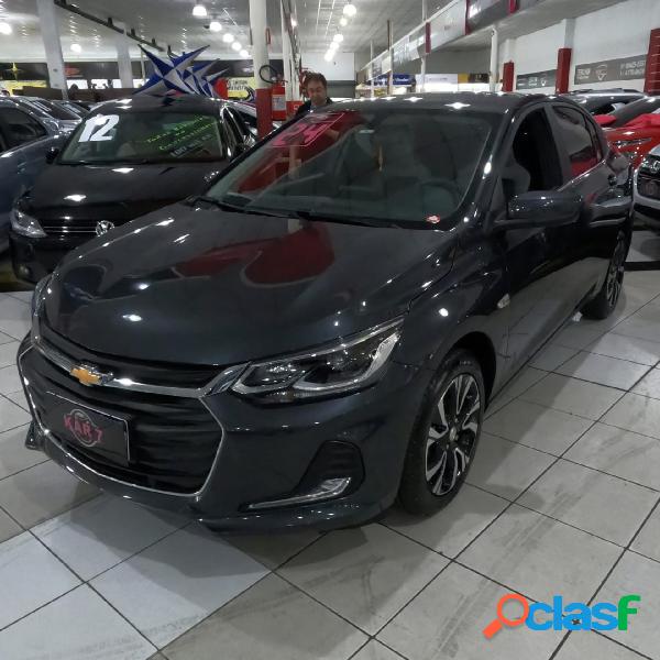 CHEVROLET ONIX SED. PLUS PREM. 1.0 12V TB FLEX AUT CINZA