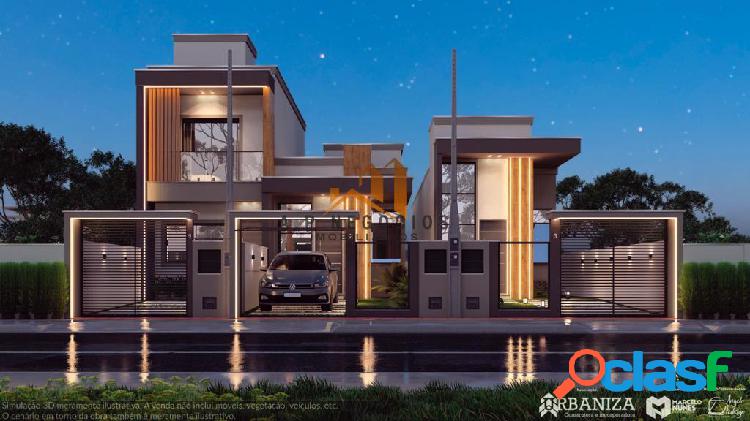 Casa com 2 quartos, 63,95m², à venda em Tijucas, Areias -