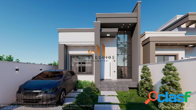 Casa com 3 quartos, 91m², à venda em Tijucas, Areias -