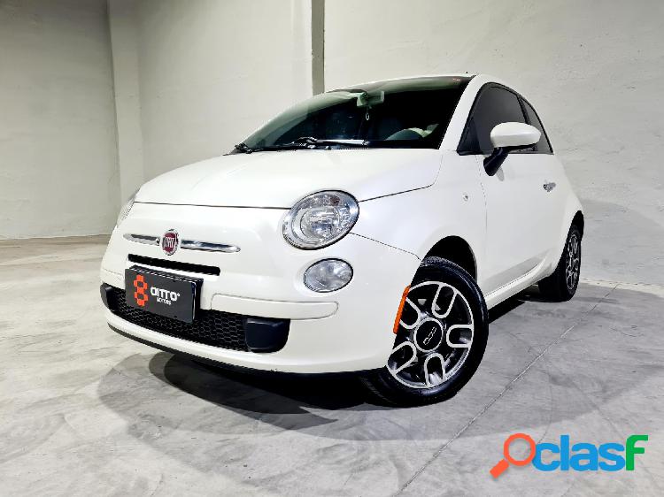 FIAT 500 CULT 1.4 FLEX 8V EVO DUALOGIC BRANCO 2013 1.4 FLEX