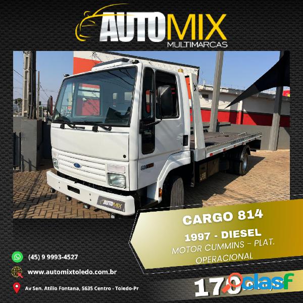 FORD CARGO 814 TURBO 2P (DIESEL) BRANCO 1997 140 DIESEL