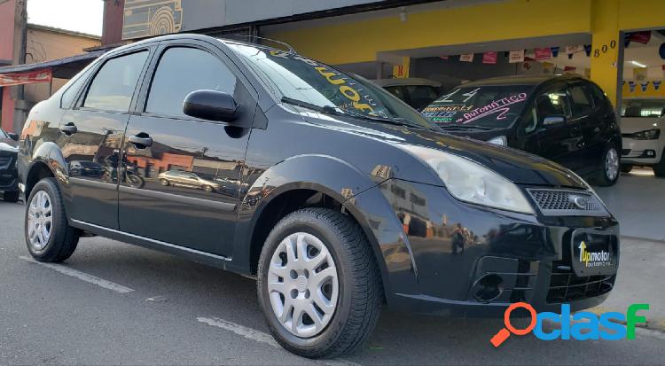 FORD FIESTA SEDAN 1.0 8V FLEX 4P PRETO 2009 1.0 FLEX