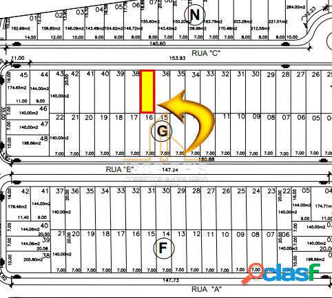 Lote à Venda no Bairro Jardim Botânico – Campos dos