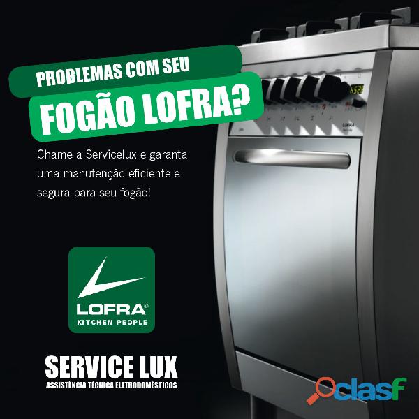 Manutenção e instalação para fogão Lofra