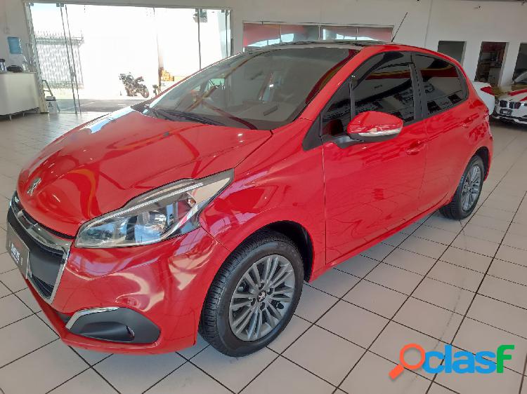 PEUGEOT 208 ALLURE 1.2 FLEX 12V 5P MEC. VERMELHO 2019 1.2