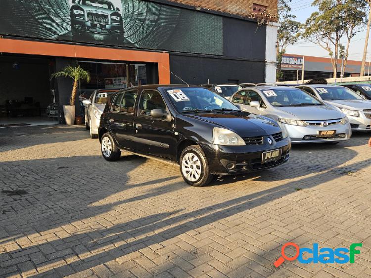 RENAULT CLIO CAMPUS HI-FLEX 1.0 16V 5P PRETO 2009 1.0