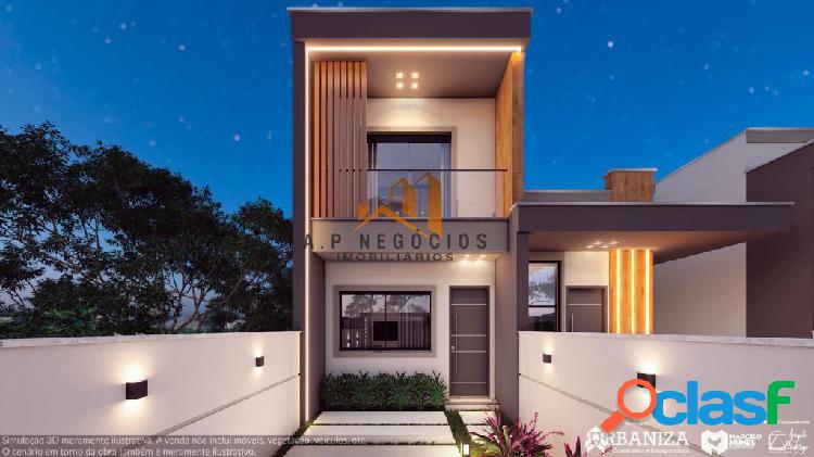Sobrado com 2 quartos, 70,80m², à venda em Tijucas, Areias