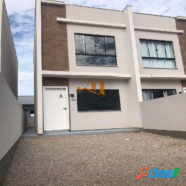 Sobrado com 2 quartos, 73,12m², à venda em Tijucas, Joaia