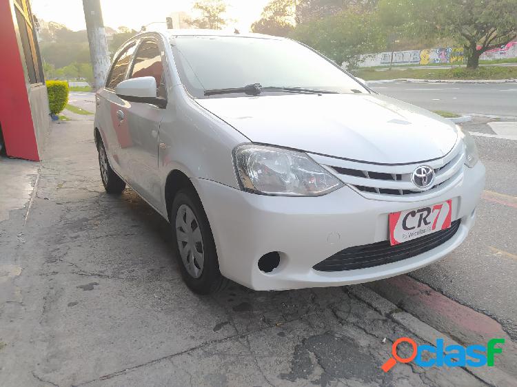 TOYOTA ETIOS X 1.3 FLEX 16V 5P MEC. BRANCO 2015 1.3 FLEX